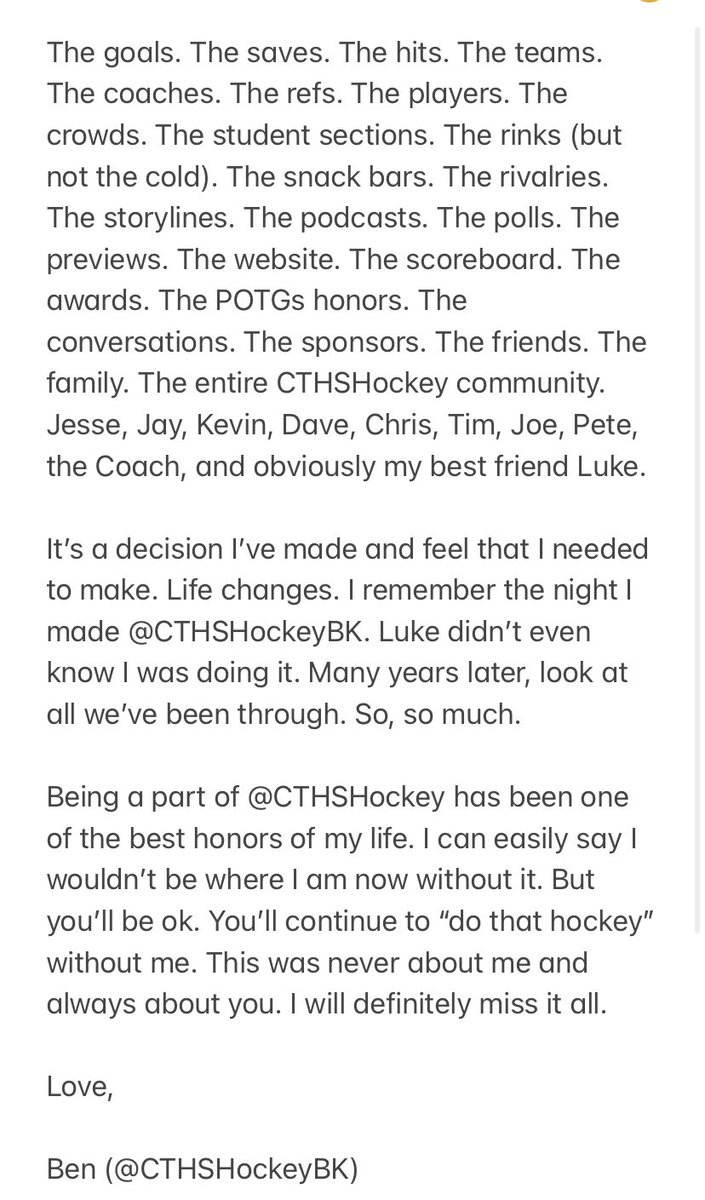 Personal news. #cthk