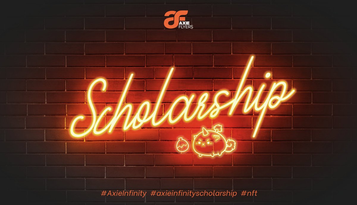Axieflyers's tweet photo. 🌟 10 of 40 Scholarships GiveAway 🌟

We will be onboarding 10 Scholars !

Selecting from both social media platforms.

✅ Instagram 
✅ Twitter 

Follow us, tag friends and Retweet. 

✅ Comment, Interact with us 2 be noticed! 

We will make contact! Best of luck !! https://t.co/eDkzjkJlt7