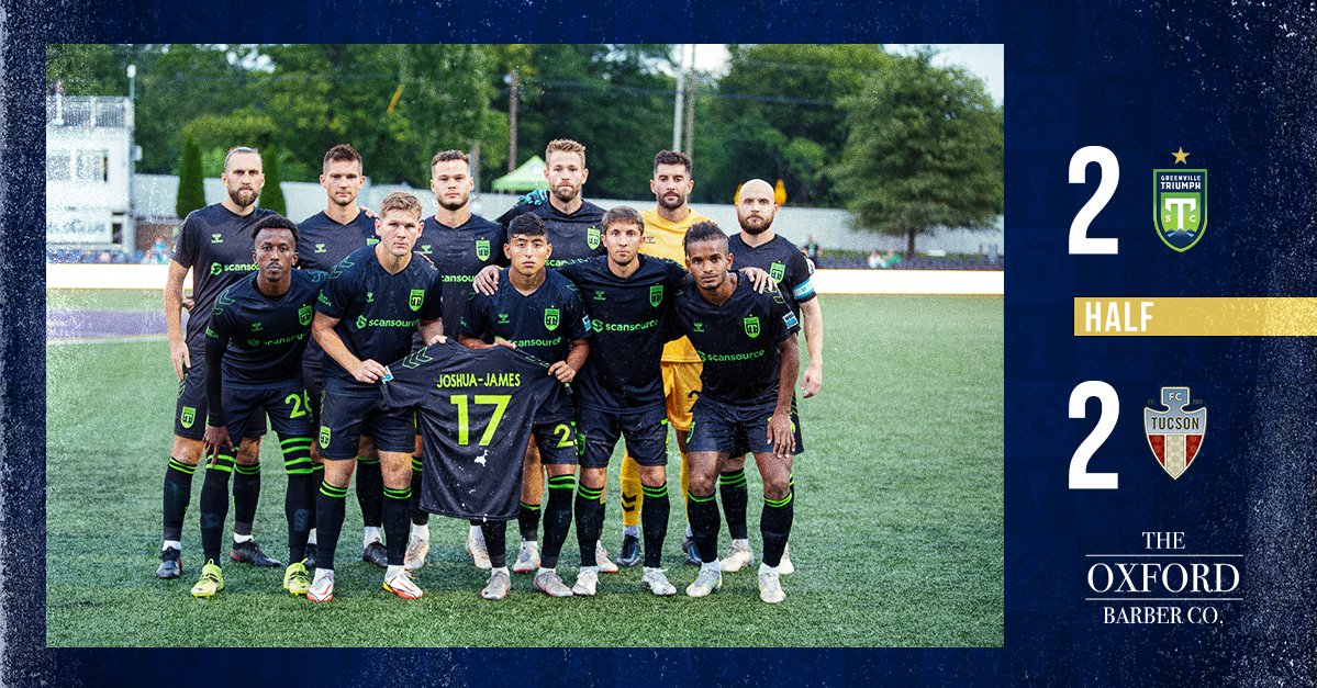 A first half full of fireworks, but we're all level from Legacy.

2-2 | #TogetherWeTriumph #JuntosTriunfamos #GVLvTUC