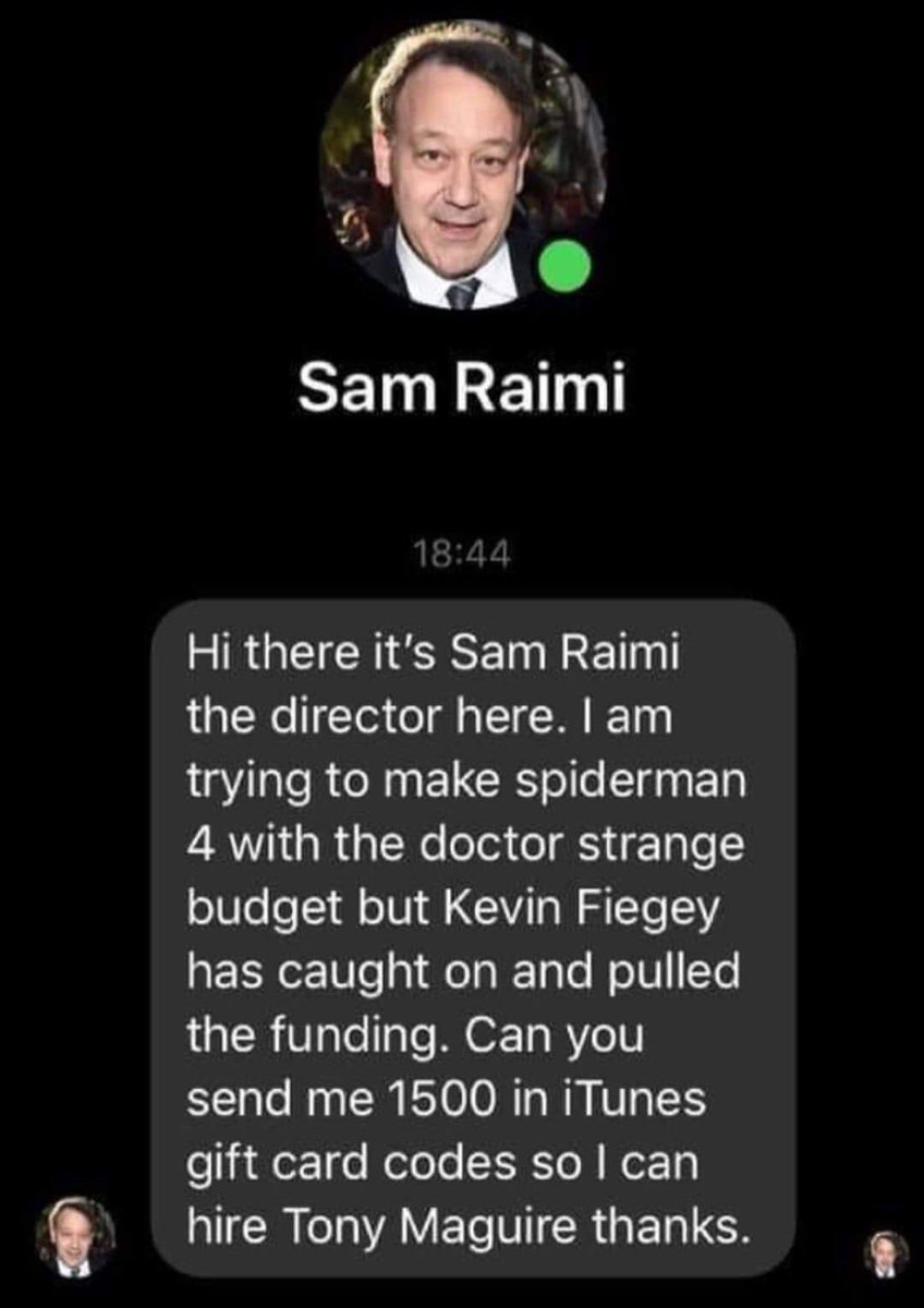 RT @DeputyRustArt: Raimi Spider-Man meme time post your Raimi Spider-Man memes below To die quickly https://t.co/O0j20eKchw
