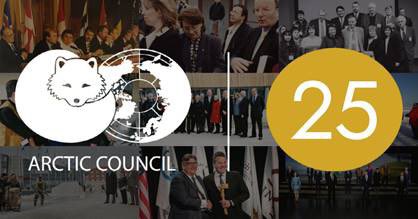 Happy 25th anniversary to the <a href="/ArcticCouncil/">Arctic Council</a>🎉

A unique example of dialogue and cooperation in the #Arctic
#ArcticCouncil25