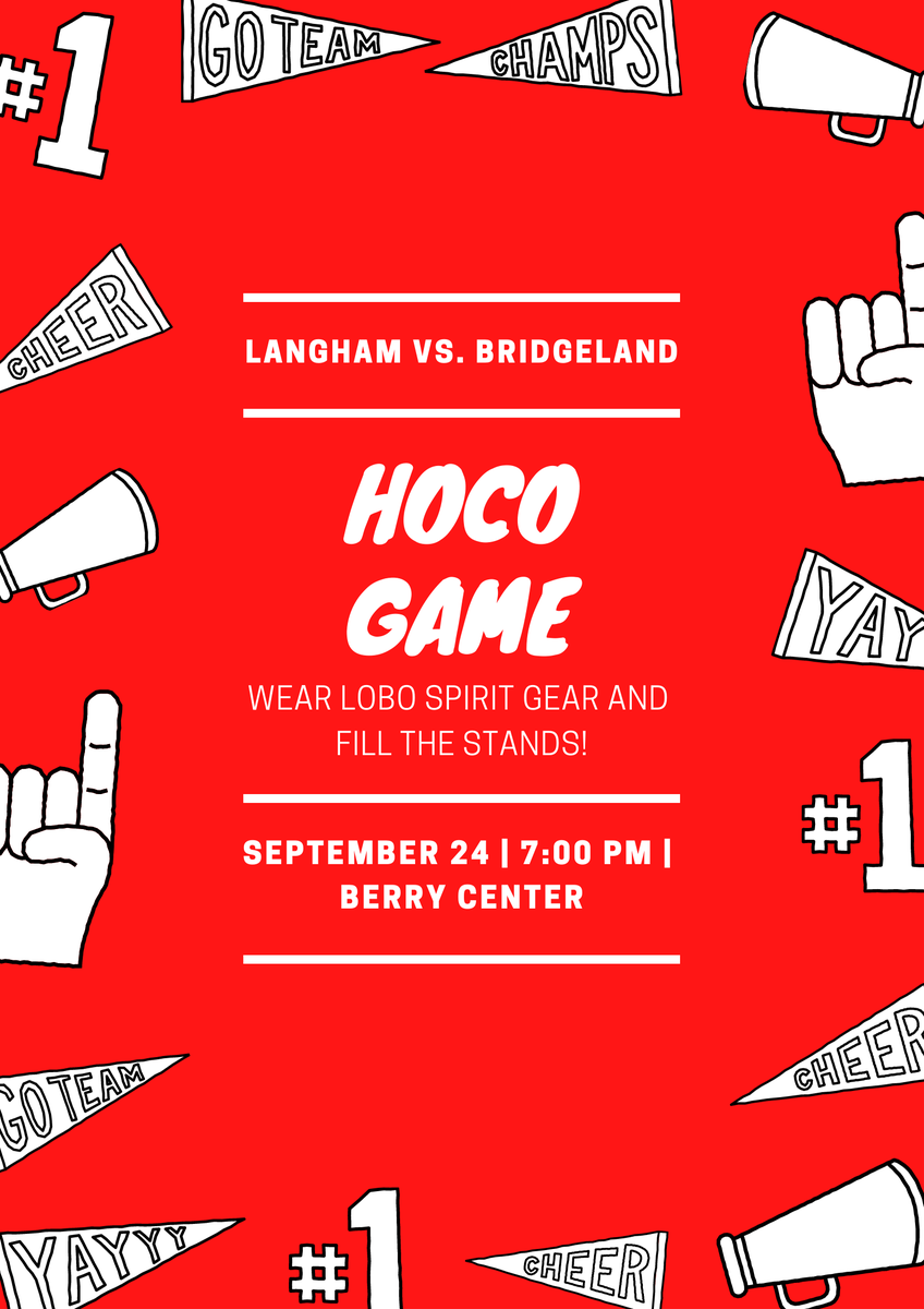 langhamcreekhs's tweet photo. #LOBONATION An exciting week on tap in LOBONATION for HOMECOMING Week! @cheer_langham @Bailadoras_lchs @BandLobo @lchsabc @LCLobosFootball @CFISDAthletics @CyFairISD #Allin4LC https://t.co/HivgnKL6FO