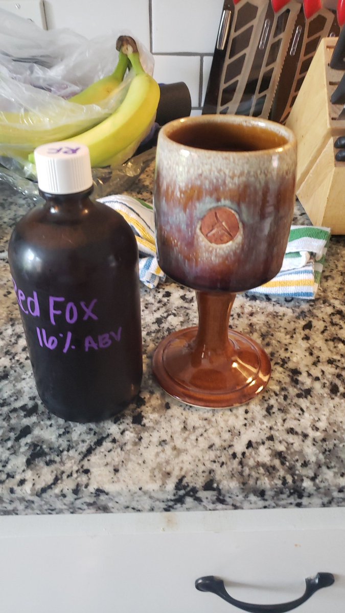 TheEbonArrow's tweet photo. Thanks to some awesome social engineering and @CLOUTIERSEC i don't necessarily have to drink my mead out of JUST a horn anymore. 
Honestly the best swag from grrcon https://t.co/L7T5FbU9ds