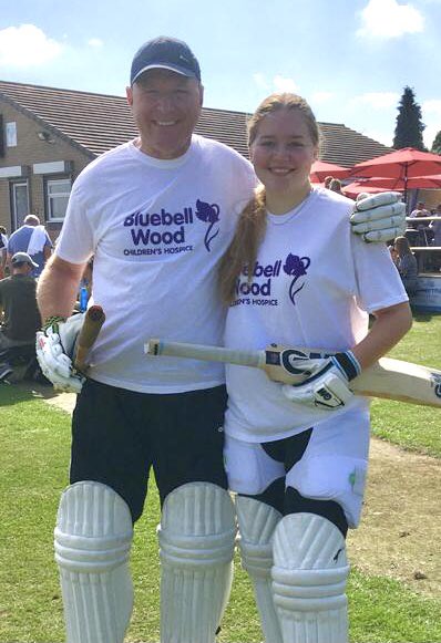 I’ve not played cricket for about 100 years but I’ve had this ambition to play a game with little Adamson for a long time.We finally got to do it in the annual charity match and the team were kind enough to let us open the batting - a fabulous day and a wonderful memory.❤️