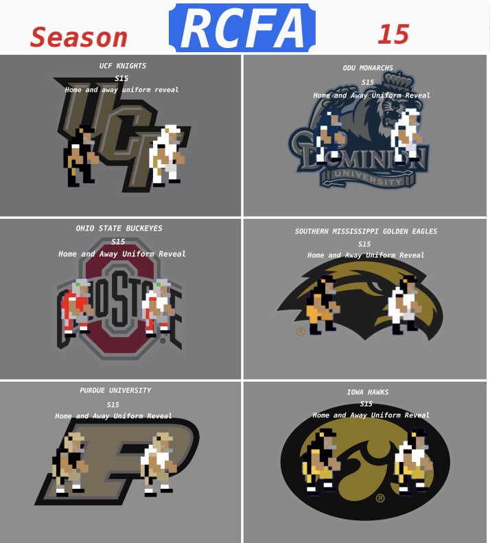 RetroUcf's tweet image. As someone of you don’t know @CollegeRetro was my first retro league which encouraged me to go farther into retro as @BoiseStateRetro and I’m glad to still be here and play ty for that and also I forgot I made this a while ago