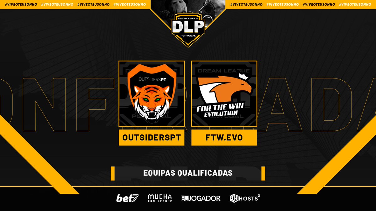 DreamLeaguePT's tweet image. Termina assim o 2⃣º qualificador e já são conhecidas as últimas duas equipas que vão competir nesta terceira temporada da Dream League Portugal❗️❗️

Sejam bem vindos, @OutsidersPt &amp;amp; @ftwesports.EVO ❗️

#ViveOTeuSonho | @IHosts3