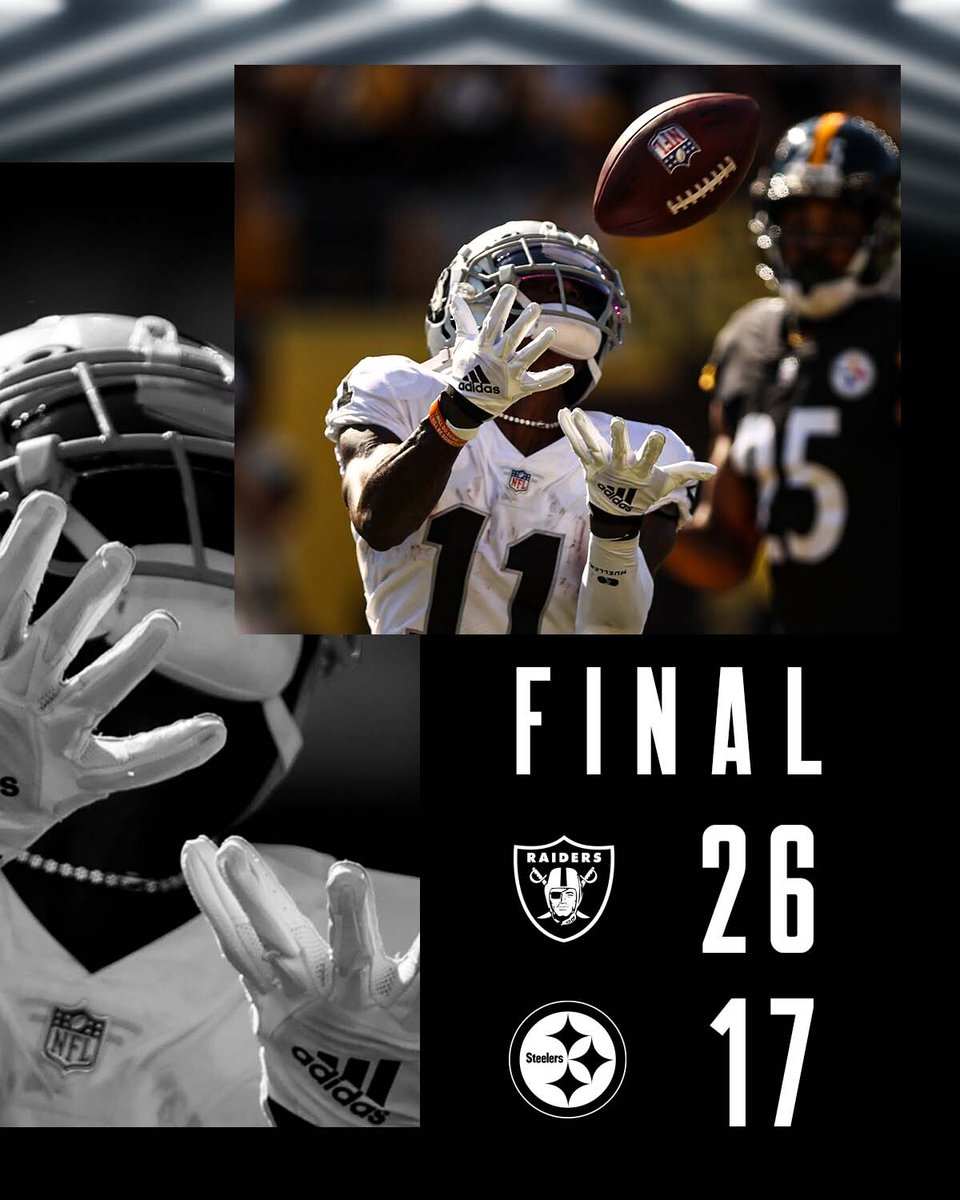 Turned some heads today. #RaidersWin