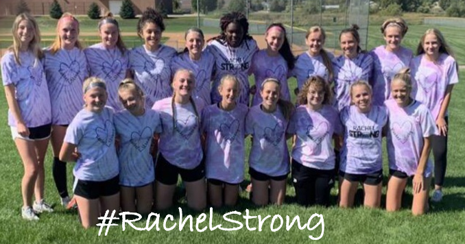 Lady Royals ⚽ showed their support for senior classmate Rachel Secrist before Saturday's game!
#rachelstrong #itsaboutmorethansoccer #believe <a href="/ISD728/">ISD 728</a> <a href="/geauxroyals/">Rogers Royals</a>
