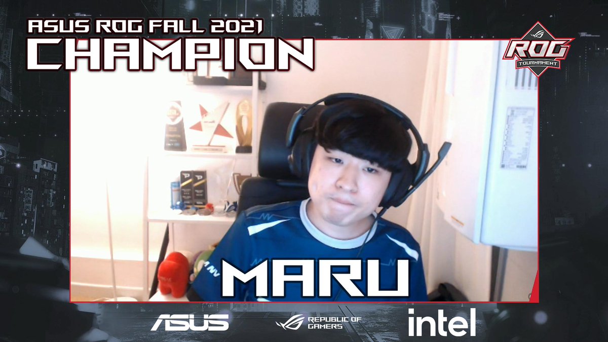 ASUS ROG Tournaments (@rogtournament) on Twitter photo MARU IS ASUS ROG FALL 2021 CHAMPION! Congratulations! He beats Rogue in the final 4-2 and manages to claim his first ever ASUS ROG trophy. Amazing tournament from the Korean veteran! #ASUSROG <a href="/ROGNordic/">ASUS ROG Nordic</a> #starcraft MARU IS ASUS ROG FALL 2021 CHAMPION! Congratulations! He beats Rogue in the final 4-2 and manages to claim his first ever ASUS ROG trophy. Amazing tournament from the Korean veteran! #ASUSROG <a href="/ROGNordic/">ASUS ROG Nordic</a> #starcraft