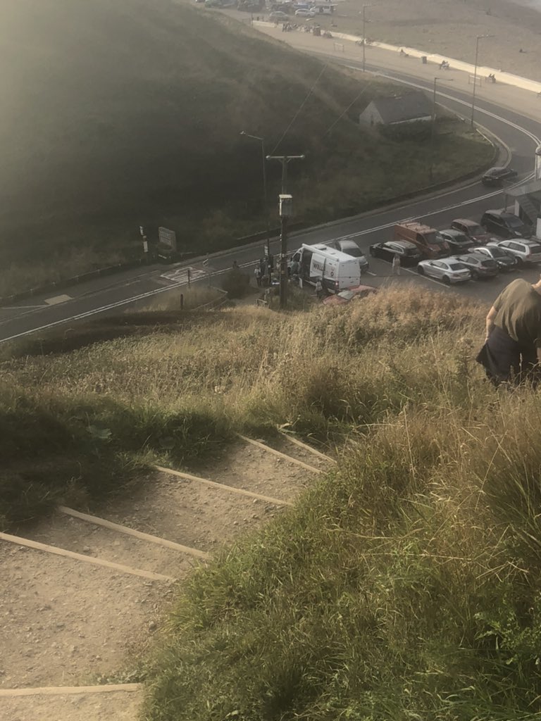 tracemel99's tweet photo. Best sight ever !! This old bird couldn’t even skip down those stairs at this point … I was skipping in my head 🤣 https://t.co/3PIBZkDIwC