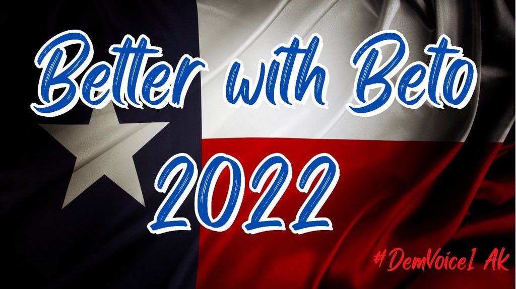 While Greg Abbott’s approval ratings are dropping, (59% to 45%), we’re also blessed with news that Beto O’Rourke is running in 2022!

#DefendingDemocracy
#DemVoice1
#FreshVoicesRise