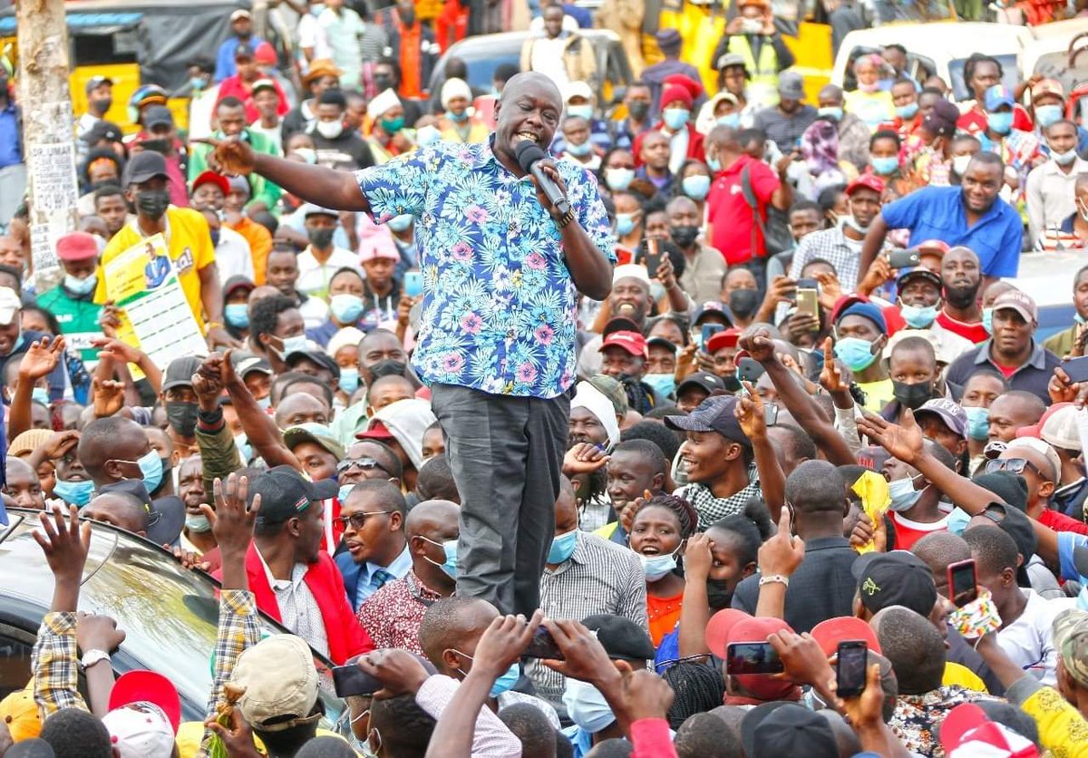 ElgonRadioFM's tweet photo. The Hustler Nation brigade, in Kiambu County today. https://t.co/SXfbNBLCMY