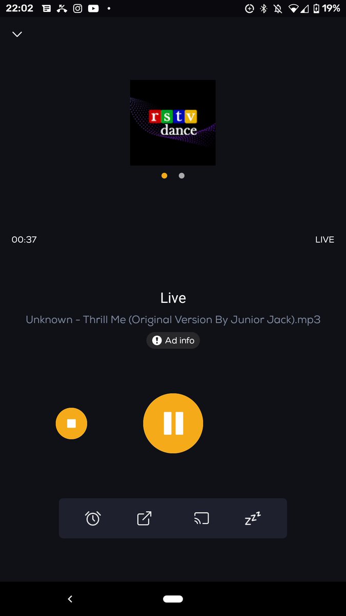 Thrill me by <a href="/JUNIORJACKlive/">JUNIOR JACK</a> currently being played on <a href="/RSTVDance/">RSTV Dance</a>