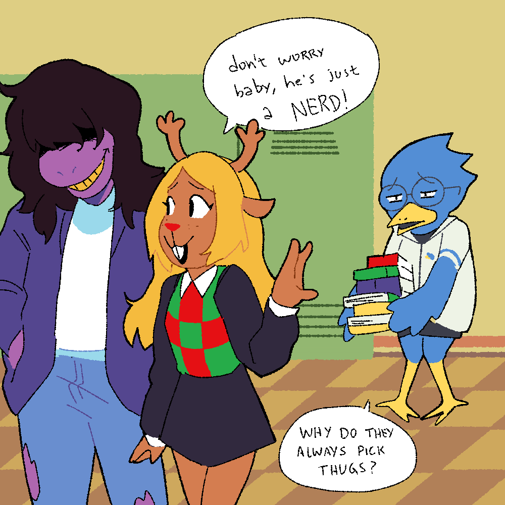 deltarune ch 2 spoilers i guess 