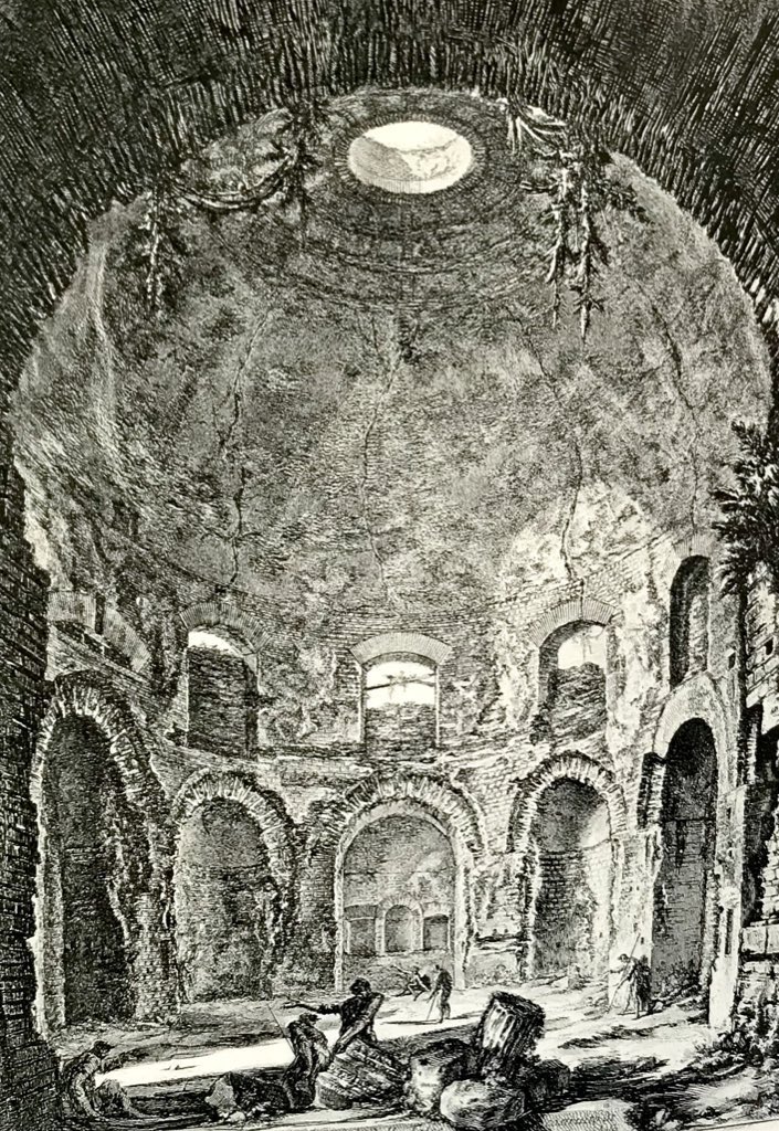 PallasDark's tweet photo. Tempio della Tosse, (1757) Piranesi https://t.co/svUgNgovPF