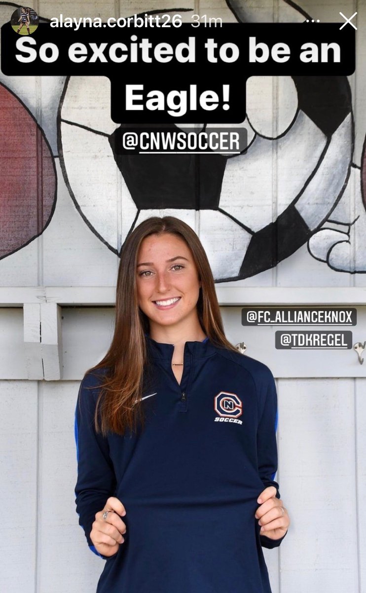 Congratulations to Alayna Corbitt (2022) U19 ECNL on her commitment to Carson Newman!