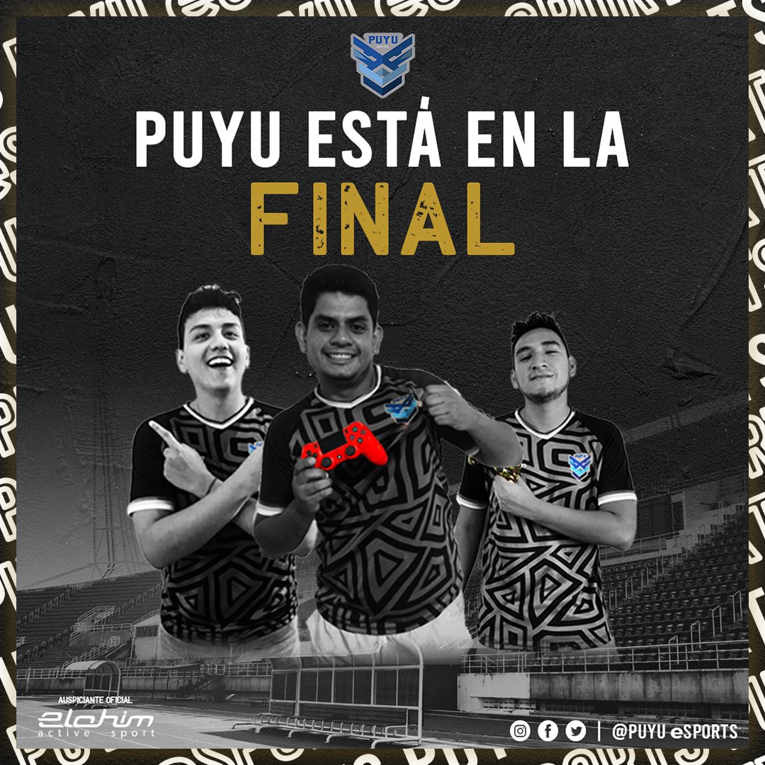 ¡La primera final de  Puyu Esports se viene la próxima semana!

#VamosPuyu
#ElEquipoDeLaCiudad 
#ElEquipoDeTodos