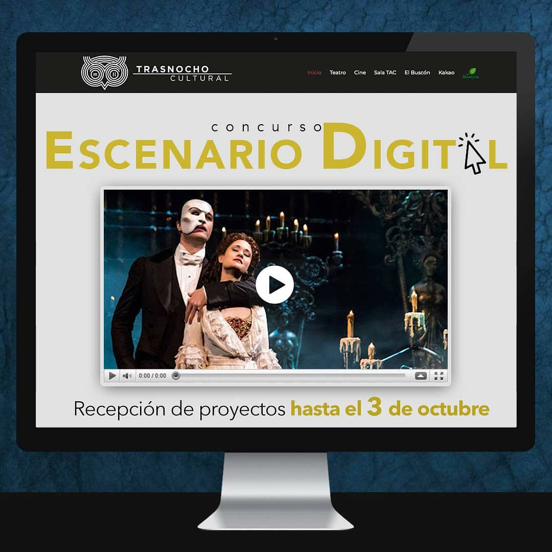 trasnochocult's tweet photo. 🙌se extiende la recepción de proyectos de nuestro concurso: "Escenario Digital" 

🛑¡No te quedes sin Participar!
-
Una invitación al riesgo, al experimento, a la reflexión, a través del teatro
-
Si deseas conocer de este Concurso visitar https://t.co/t1knZHBvlY https://t.co/9VAZ3U0HWY