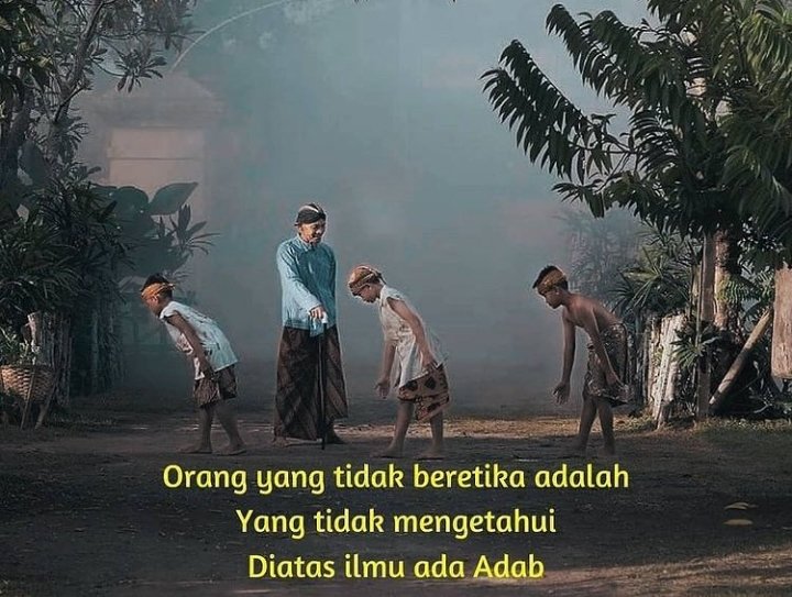 Slamet pagi semua nya