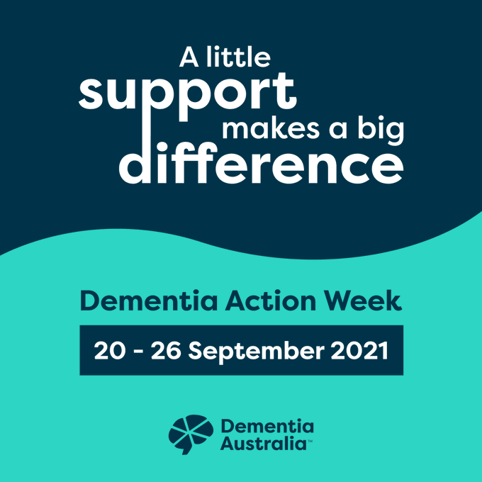ACSQHC's tweet photo. It's Dementia Action Week. We support this year's theme: 'A little support makes a big difference' to the everyday experience of people living with #dementia and their carers. Learn more at: https://t.co/SOAEea6mlF @DementiaAus #DementiaActionWeek #BetterWayToCare https://t.co/3Yr4OTMYi1