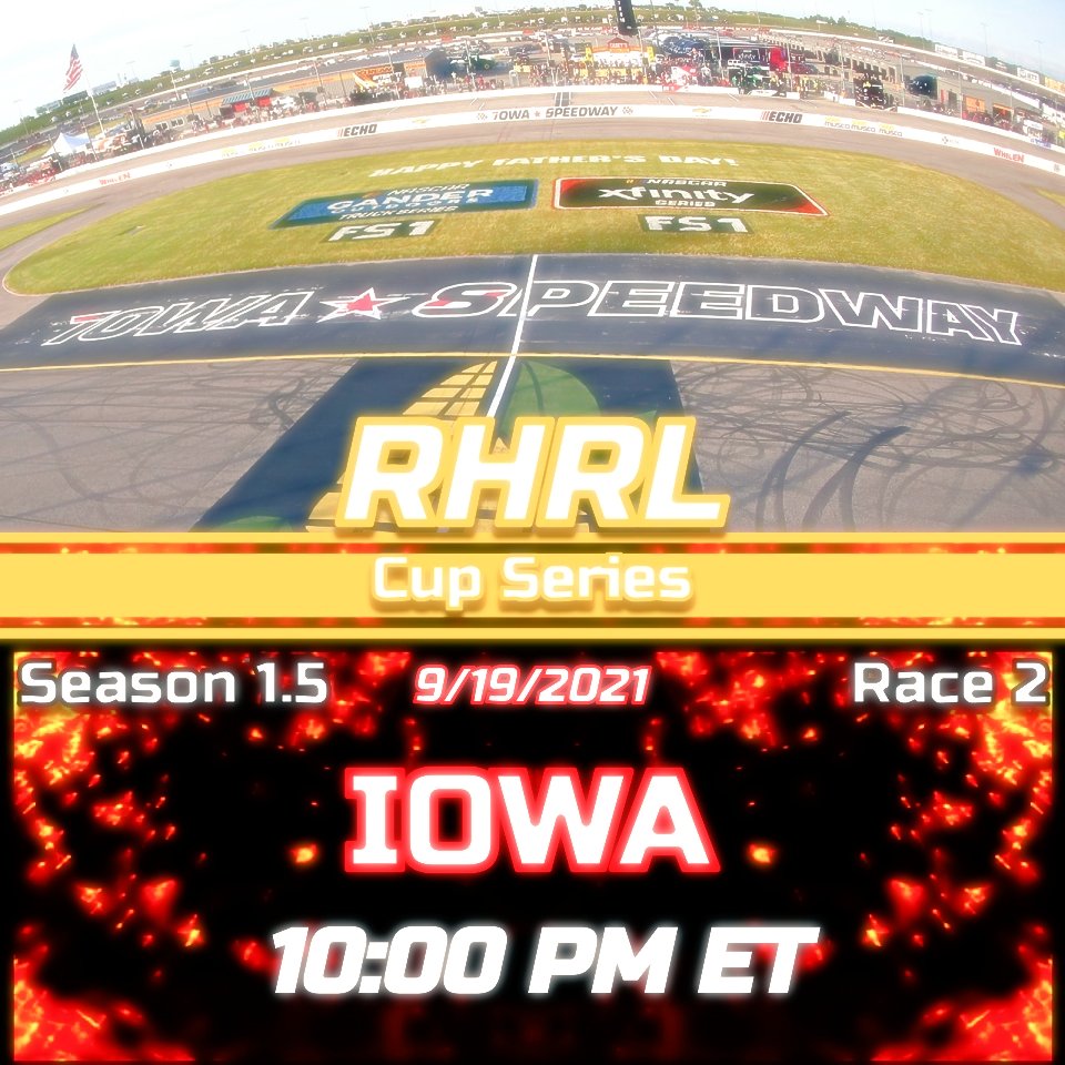 We are almost ready for tonight's action in the Cup Series at Iowa Speedway. 🔥

📺 twitch.tv/airjustcause4
Race | 10:00 PM ET at <a href="/iowaspeedway/">Iowa Speedway</a>
Broadcaster: <a href="/AlexCasstevens/">AirJustcause4</a>

#eNASCARHeat | <a href="/NASCARHeat/">NASCAR Heat</a> | <a href="/BoxCaveDweller/">BoxCaveDweller</a> | <a href="/diecast_b/">CircleBDiecast.com</a>