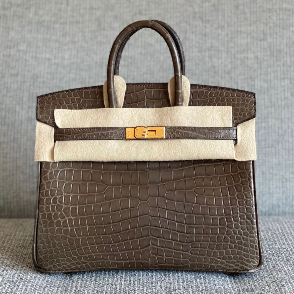 Hermes Limited Edition Grand Marriage 35cm Matte Gris Elephant, Lot  #56128