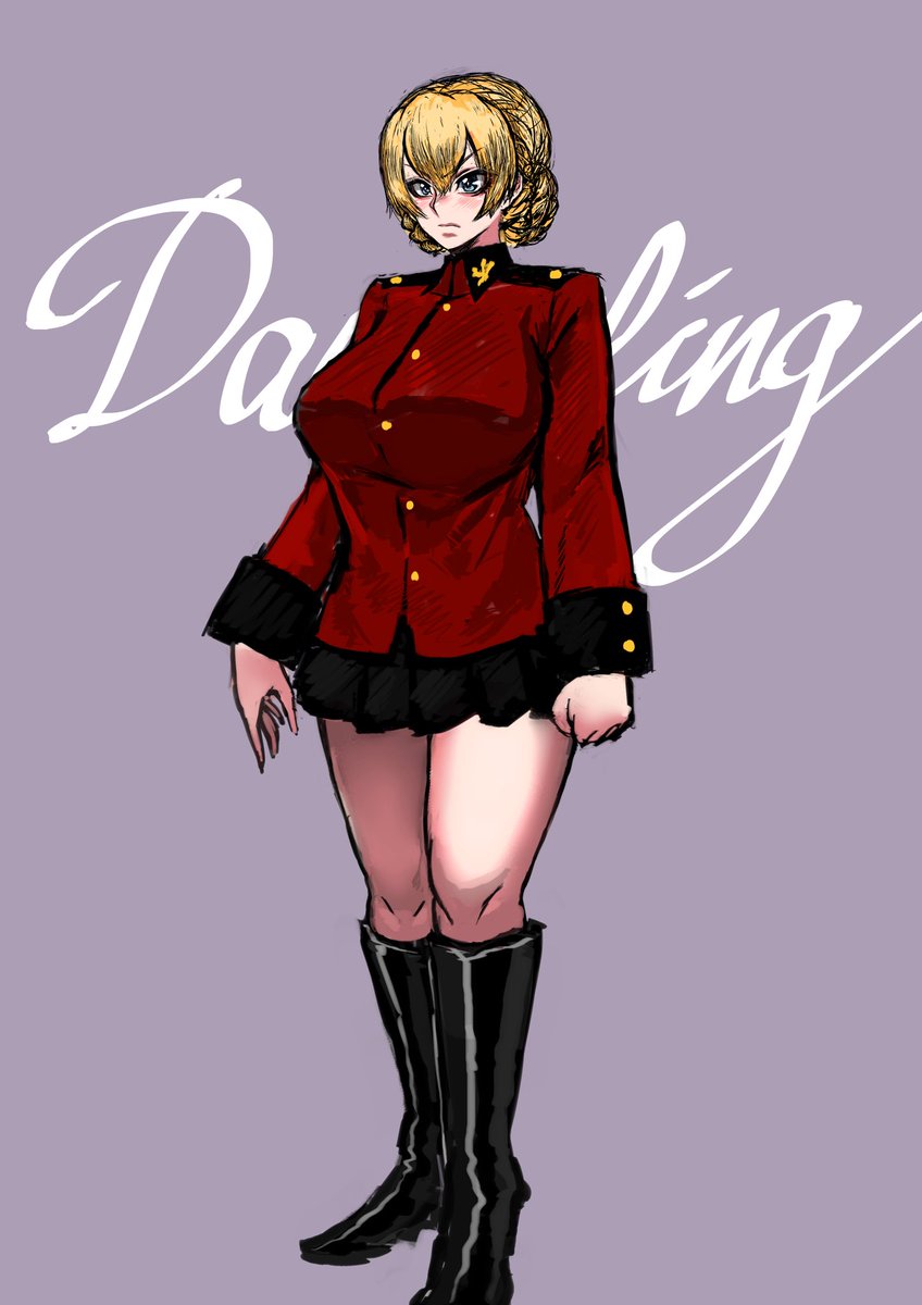 #無言でダージリン絵をあげる見た人もやる
(∩ `・ω・)っ⬜︎ 