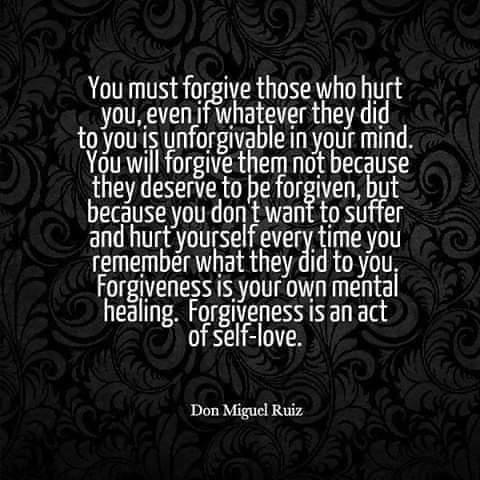 We all might need to read this one twice. 
#forgive #moveforward #healing