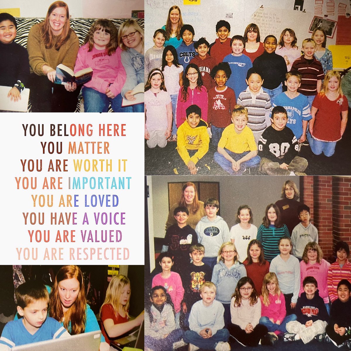 MrsFarnsworthML's tweet photo. Today @myccs celebrated the legacy of Orchard Park Elementary. Great to see former colleagues, students, and families. Found these gems from my 1st two years at OPE ❤️ Blessed to have spent 15 years here growing as an educator 🍎#OPEtheplace2B https://t.co/fDfGp25fGk
