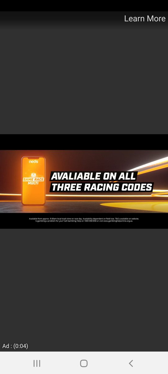 Hey <a href="/NedsAus/">Neds</a>. The spelling mistake on your advertisement is making me anxious. Please fix.