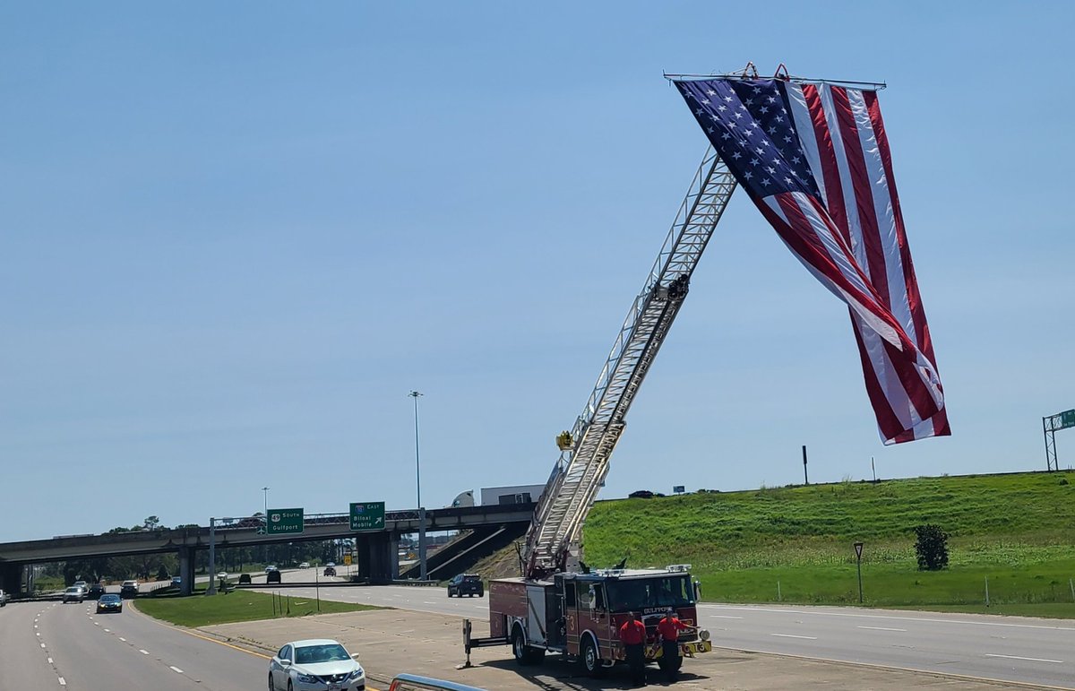 ffshifflett's tweet image. Gulfport Fire on 9/11 #NeverForget #Fire #msfire