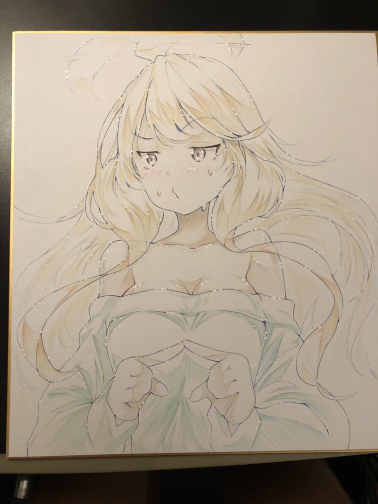 直前ですみませんが追加の色紙です。 