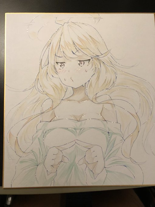 直前ですみませんが追加の色紙です。 