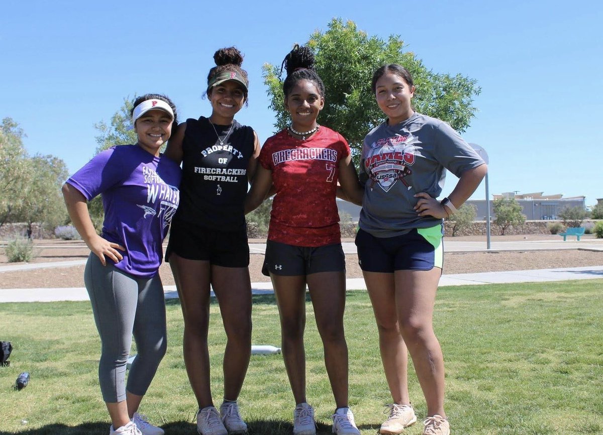 If a picture is worth a thousand words. 

<a href="/jazlyngomez24/">jazlyn</a> committed to Arkansas Pine Bluff
<a href="/AylaniO/">Aylani Ottley</a> signed with Southern University
<a href="/autumnascottt/">Autumn 🧝🏾‍♀️</a> signed with UTEP <a href="/Briana_2135/">Briana Garcia</a> signed with Hardin Simmons 

#BeTheBest “it’s not just words, it’s what we live by”