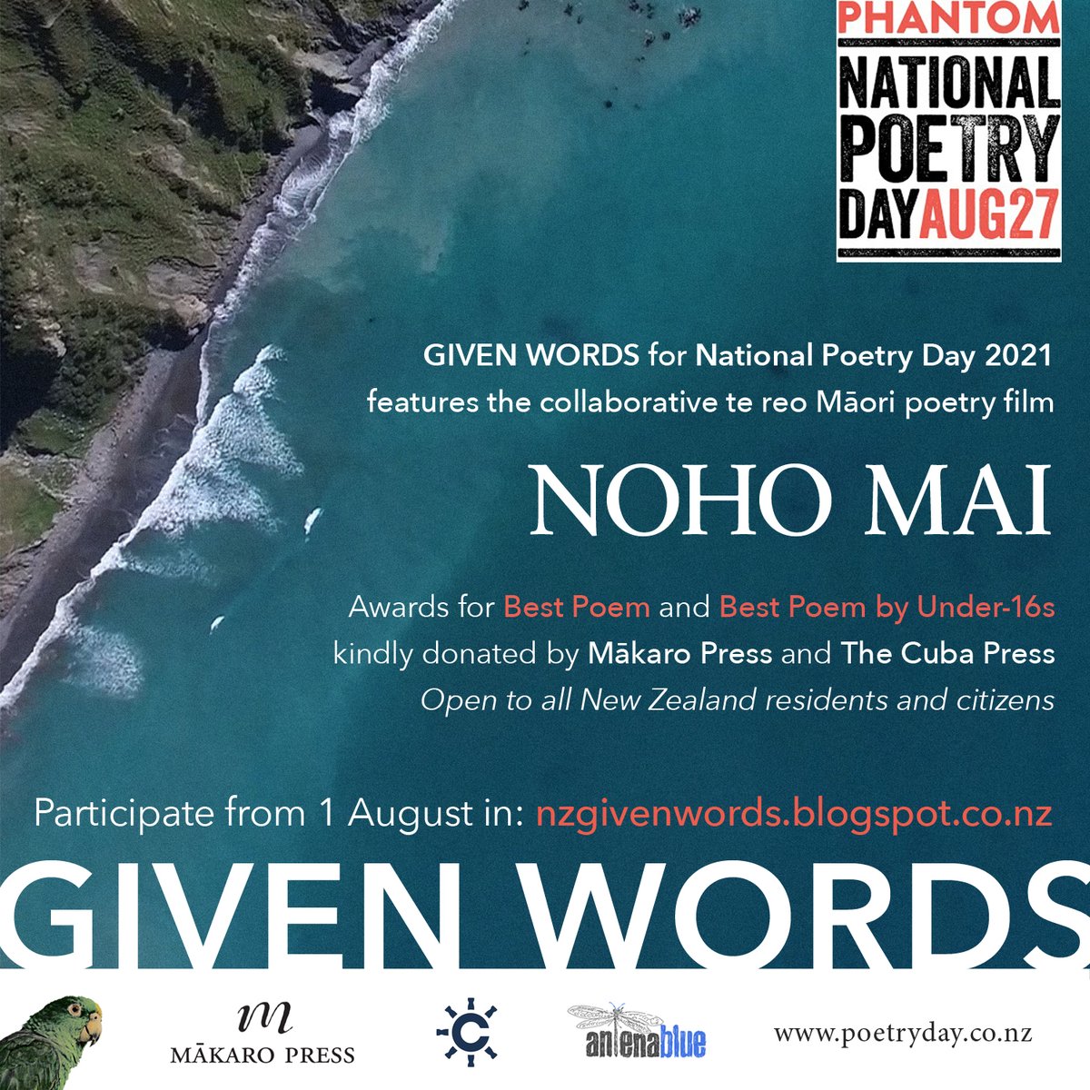 This year's <a href="/GivenWords/">Given Words</a> competition produced some beautiful new poems. We share the winning pieces on our blog 🌊📝💙 #nzpoetry <a href="/NZPoetryDay/">NZPoetryDay</a> <a href="/Charles_Olsen/">Charles Olsen</a> read-nz.org/new-zealand-bo…