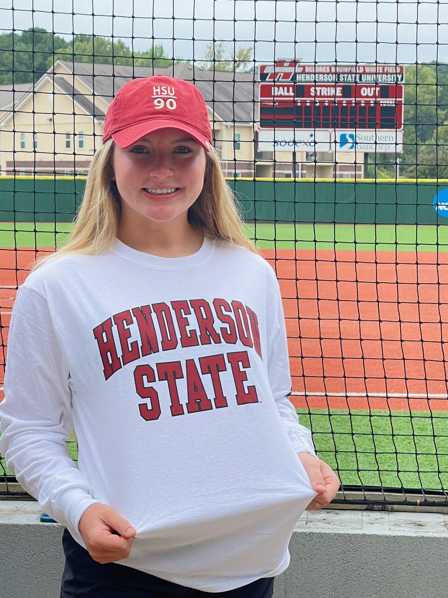 Super excited and blessed to announce that I have verbally committed to Henderson State University! I just want to thank everyone that has been there with me through this process my family, friends, teammates, and coaches. So excited to see where this journey takes me! GO REDDIES