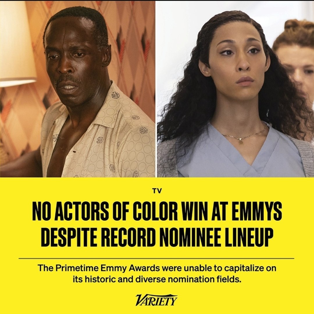 rahdubey's tweet photo. #missedopportunity #Emmys #Emmys2021 #EmmysSoWhite #diversitypays https://t.co/y1EinMb6yt