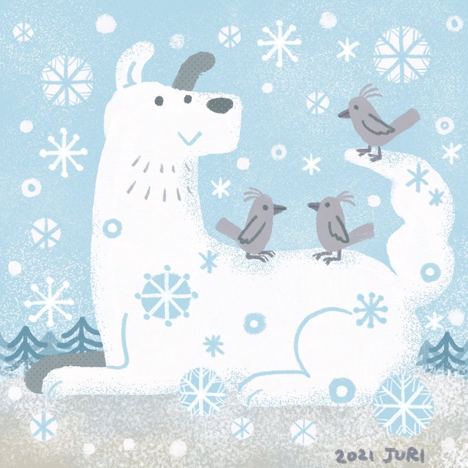 白い動物のtwitterイラスト検索結果