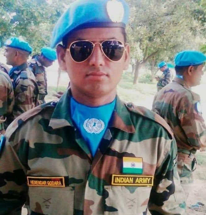 At such a young age !! Shri Hemendra Godara from Nagaur martyred at Siachen. Laid his life on line of duty. Brother 🙏🏼🙏🏼