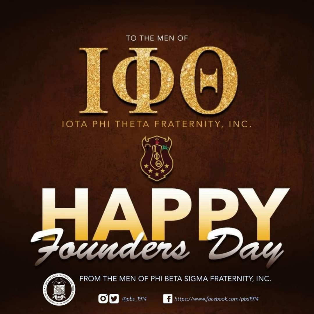 PiEtaSigma's tweet photo. Happy Founders Day to the Men of Iota Phi Theta Fraternity, Incorporated! 

#IPT1963 #pbs1914 #BluPhi #WilliamsonCountySigmas #Pbs1914 #Sigma107 #gomab https://t.co/I7oiVNrBeC