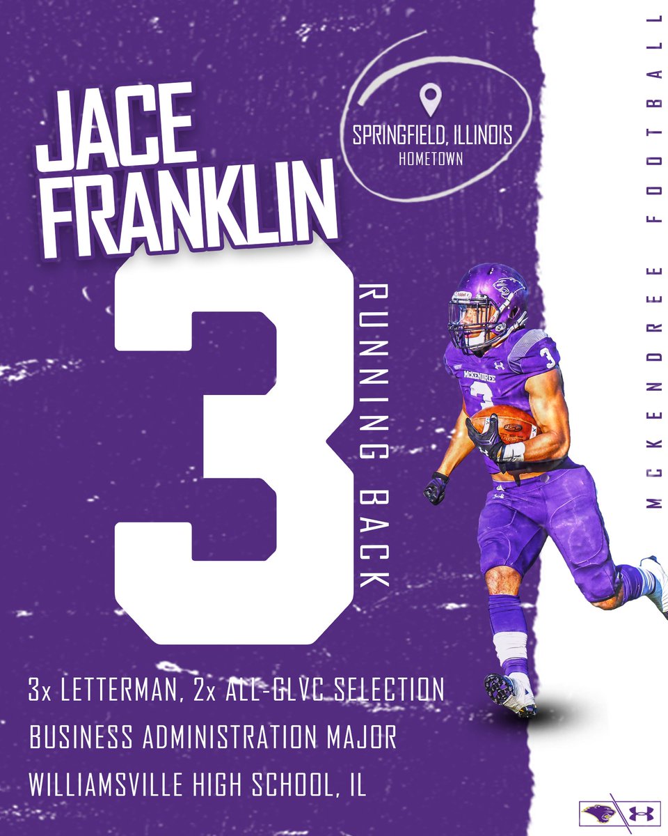 Gamechanger. Today's Senior Spotlight highlights Jace Franklin! #MCK2AVAGE2
