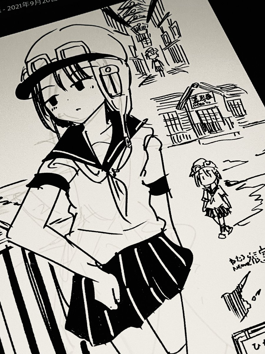 コミティアのペーパーは6割方できたので
あとは会場で描いて完成したらエアコミティアネット公開&amp;頒布します。。。。。。 
