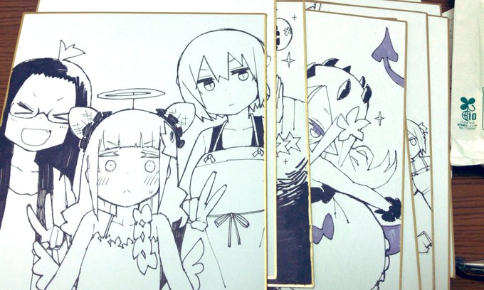 コミッションもだいたい出来たのでコミティア行く準備する 