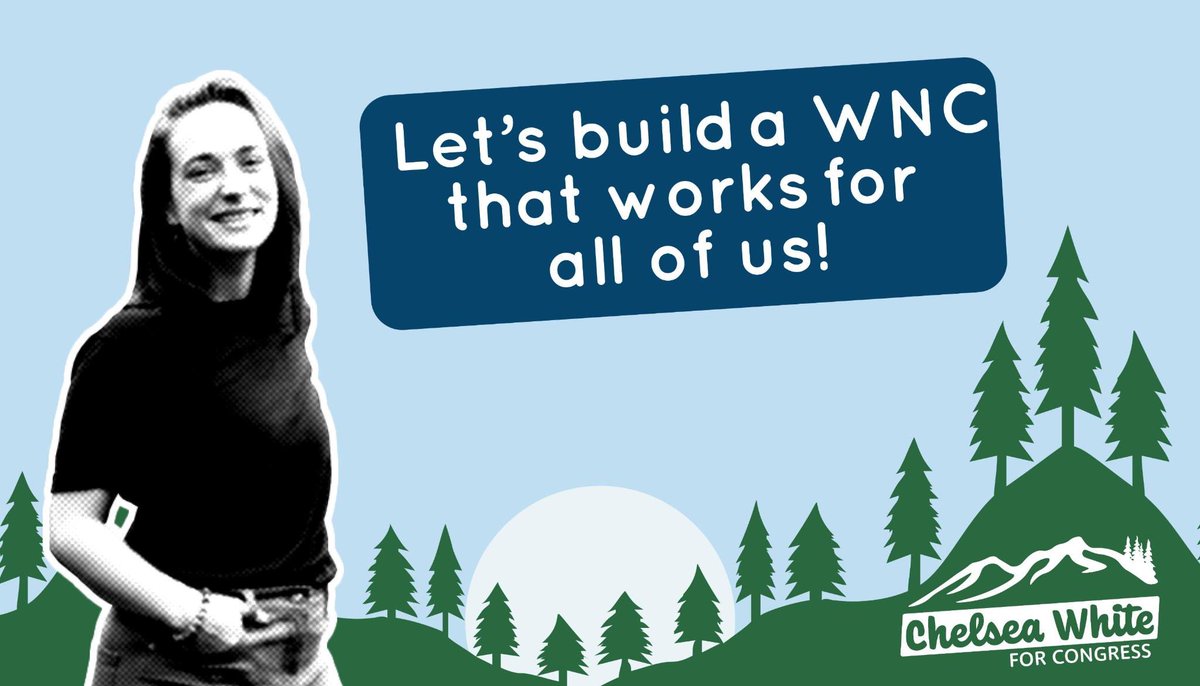 I’m an organizer, mother, Western NC native, &amp; advocate for Appalachia. At 27, I've organized in WNC for the last decade.

I know what it takes to build a network of relationships across the 16 counties in #NC11. Together we will defeat Cawthorn.

Chip in: bit.ly/ChelseaForWNC