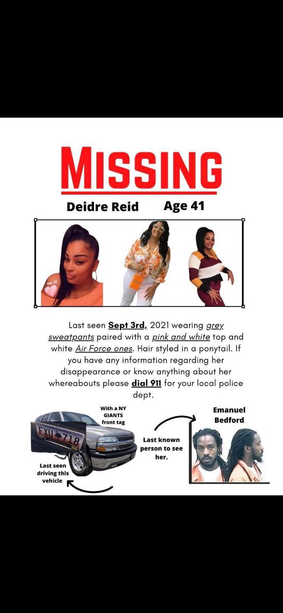 kim_sosocial's tweet photo. @donwinslow Adding for visibility:

Deidre Reid from Pageland, SC, has been missing since 09/03 &amp; her family is desperate to find her. If you want to use resources to find missing black women, please help spread this word. @rolandsmartin @donwinslow https://t.co/fE5k0jN8ju