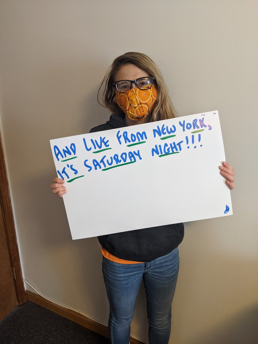 .<a href="/LorneMichaels4/">Lorne Michaels</a> "That show won this Emmy" 

... bet you're remembering THAT one, <a href="/NHTRF594/">Newhouse TRF594</a> Fall 2020. 

#Emmys <a href="/NewhouseSU/">Newhouse School</a> #TVBiz #thanksWally #CueCardsByWally 🍊🧡📺