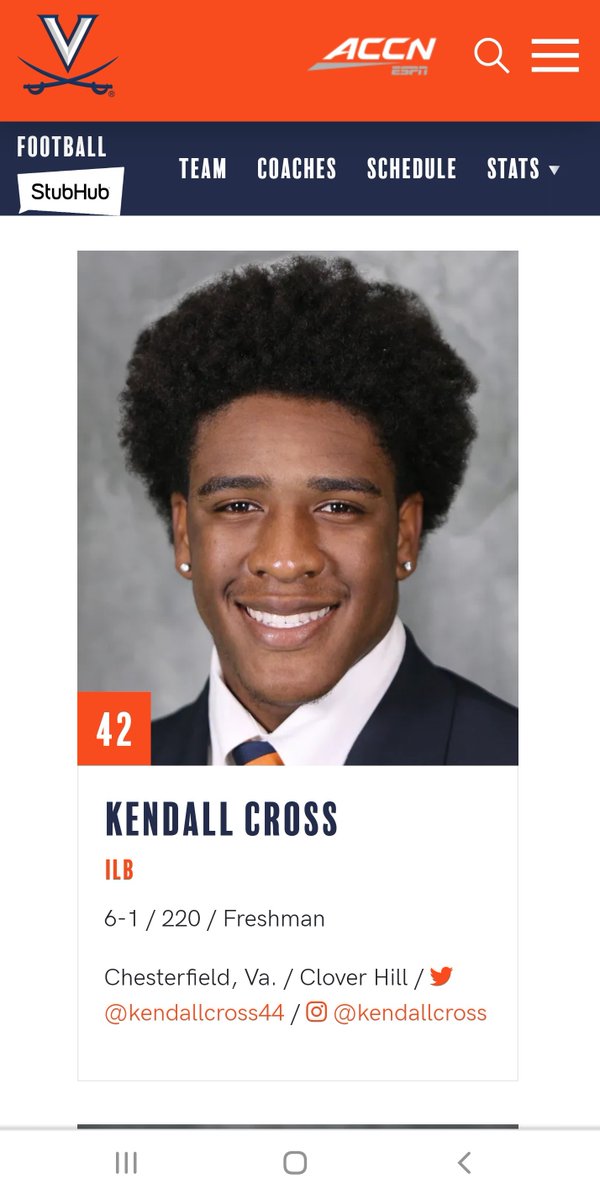 Proud mom! He has worked hard all summer and finally earned his number! For those who may not know, at The University of Virginia, jersey numbers are not just given out, but earned each year! Way to go Buddy! Looks like we are wearing #42 this year! Goo Hoos! <a href="/KC1168/">Kendrick Cross</a>  #1styear