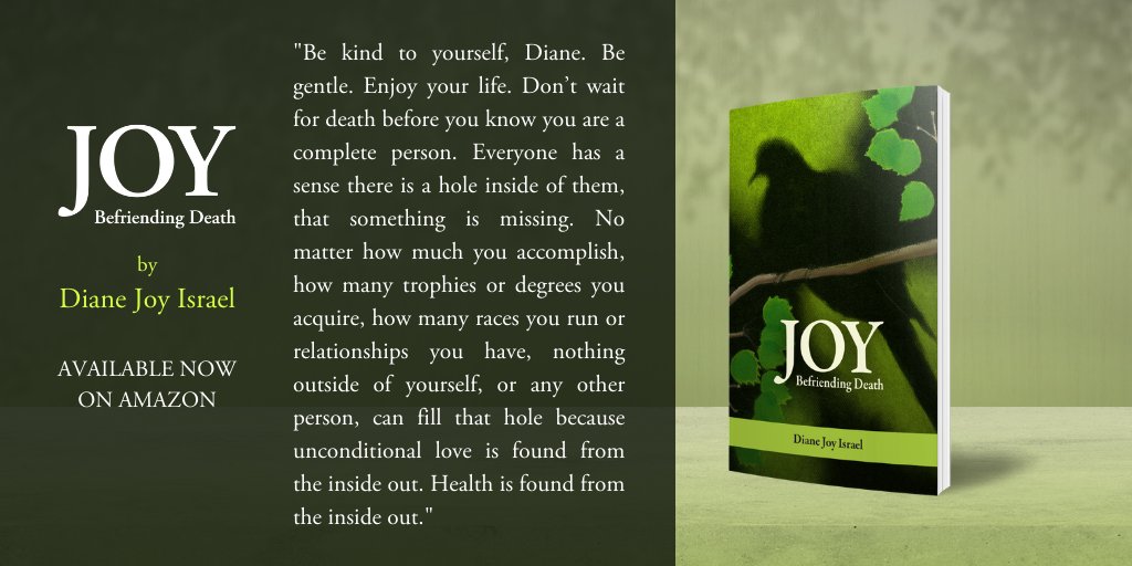 Joy: Befriending Death now available on Amazon!

amazon.com/Diane-Israel/e…
