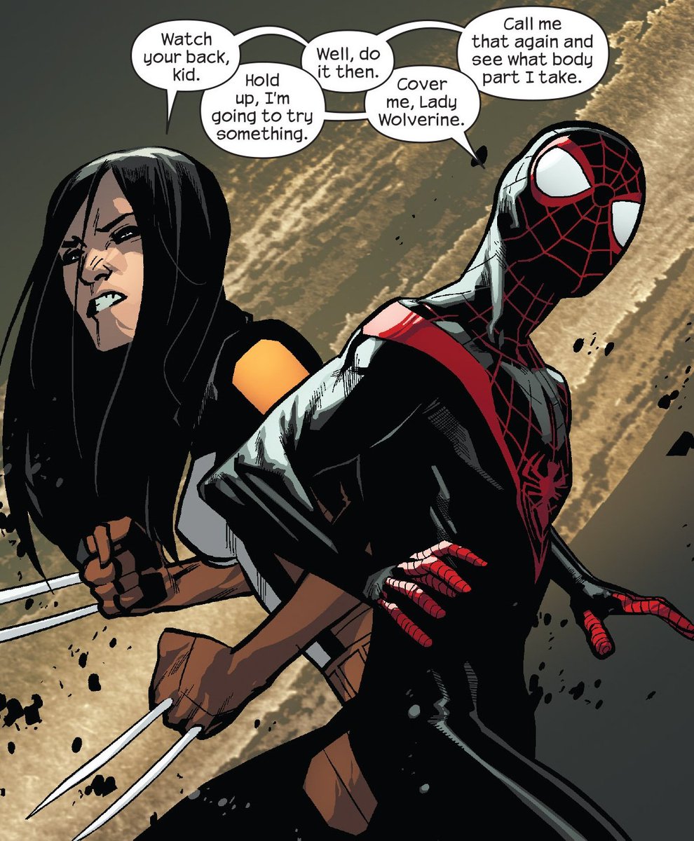 RT @ComicGirlAshley: Wolverine and Spider-Man! https://t.co/T9IVX3EZh2