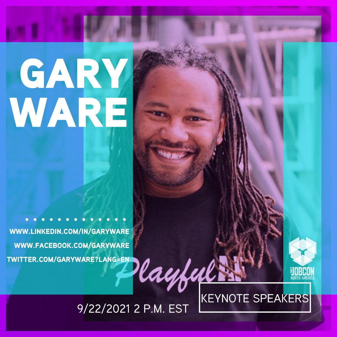JobCon2021's tweet photo. #JobCon2021 is more than just a business event — it's also going to be fun for everyone!

Nobody knows a good time better than @garyware — come to JobCon on 09/22 to see him live in #VR, and see how a culture of fun can improve any business!

Register at:
https://t.co/CdUDuq8Jk9 https://t.co/Z9GicpIAAg